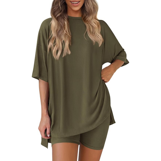 Vittoria Elane Short-Sleeved Summer Set